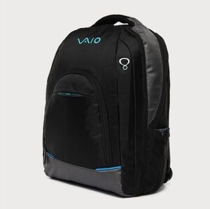Vaio Backpack for Laptop 15.6in, Black and gray